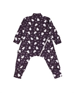 Комбинезон пижама на молнии Пингвины Bambinizon