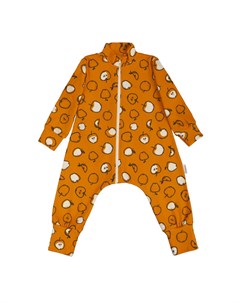 Комбинезон пижама на молнии Яблоки Bambinizon