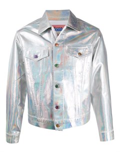 Джинсовая рубашка 1998 Holographic Foil Acne studios