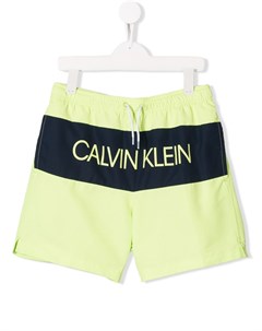 Плавки шорты с логотипом Calvin klein kids