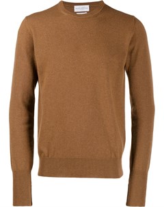Пуловер с круглым вырезом в рубчик Ballantyne