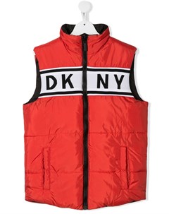 Куртка без рукавов с логотипом Dkny kids