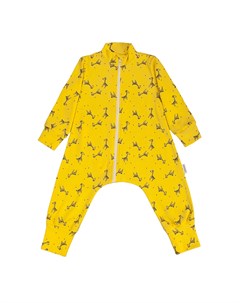 Комбинезон пижама на молнии Жирафы Bambinizon