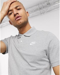 Серая футболка поло Club Essentials Nike