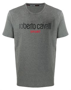Футболка с логотипом Roberto cavalli