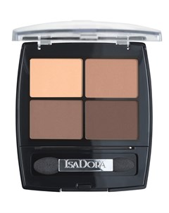 Eye Shadow Quartet Тени Для Век 4 Х Цветные 44 Isadora