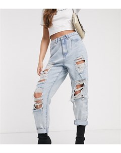 Рваные джинсы в винтажном стиле Missguided petite