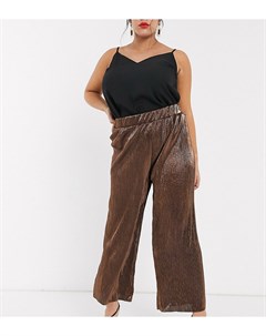 Широкие плиссированные брюки Vero moda curve