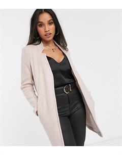 Розовое пальто с начесом Vero moda petite