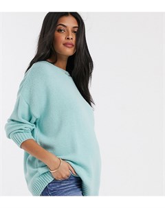 Oversized свитер крупной вязки с круглым вырезом ASOS DESIGN Maternity Asos maternity