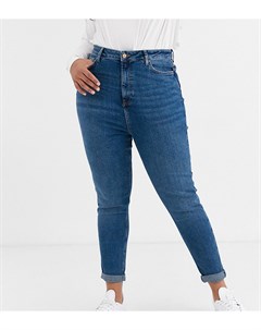 Синие джинсы в винтажном стиле New Look Curve New look plus