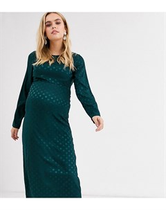 Платье миди с длинными рукавами Fashion union maternity