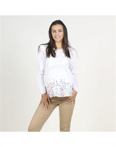 Блузка для беременных OH MA с цветочным рисунком белый Mothercare