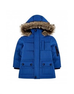 Пальто утепленное на трикотажной подкладке синий Mothercare