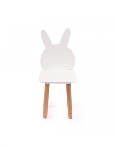 Стул детский Krolik Chair белый Happy baby