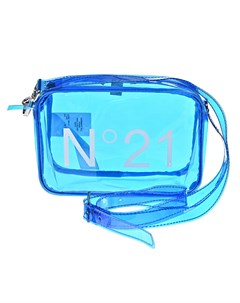 Синяя прозрачная сумка 19x12x7 см детская No21