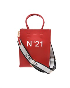 Красная сумка шоппер 16x30x23 см детская No21