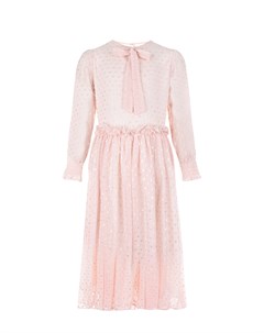 Розовое платье из шифона детское Paade mode