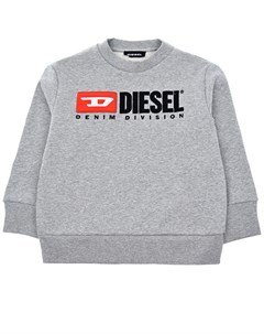 Свитшот из хлопка с логотипом Diesel