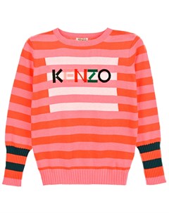 Полосатый джемпер с логотипом детский Kenzo