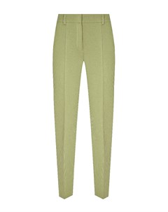 Зеленые брюки из габардина Alena akhmadullina