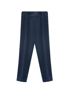 Синие велюровые брюки детские Paul smith