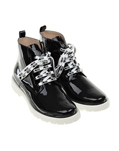 Кожаные лакированные ботинки Dior