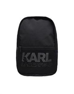 Черный рюкзак с логотипом 40x23x10 см детский Karl lagerfeld kids