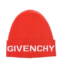 Красная шапка с логотипом детская Givenchy