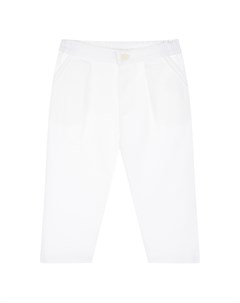Белые поплиновые брюки Dior