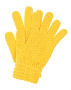 Желтые перчатки из шерсти детские Catya