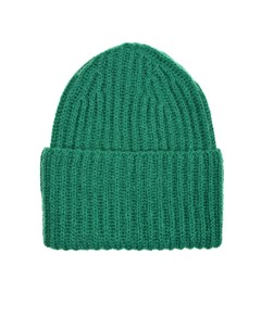 Зеленая шапка с отворотом Tak.ori