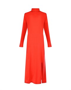 Красное платье из кашемира Allude