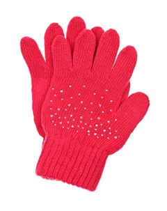 Шерстяные перчатки с отделкой стразами Aletta
