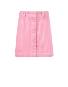 Розовая юбка из вельвета детская Stella mccartney