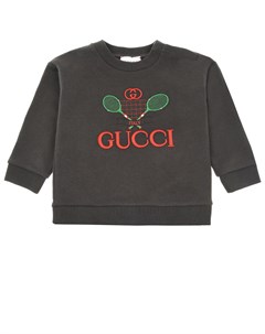 Свитшот с вышитым логотипом детский Gucci