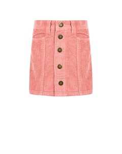 Розовая вельветовая юбка детская Molo