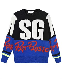 Джемпер BarBasso с круглым вырезом детский Msgm