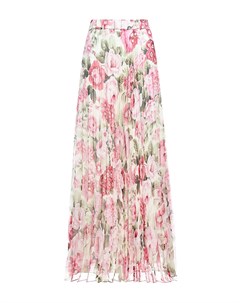 Шифоновая юбка плиссе с цветочным принтом Parosh