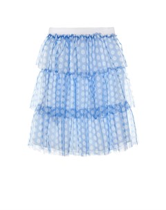 Голубая юбка с оборками детская Ermanno scervino