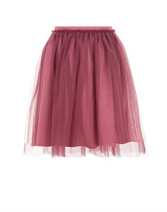 Розовая юбка из тюля детская Il gufo