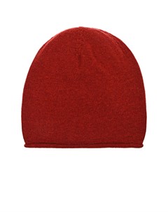 Красная шапка из шерсти и кашемира Tak.ori