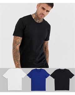 Набор из 3 футболок с круглым вырезом bodywear Boss