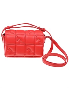 Красная стеганая сумка 16x11x9 см детская Emporio armani