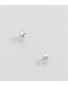 Серебряные серьги гвоздики со звездой Kingsley ryan