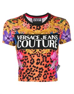 Футболка с принтом Baroque Versace jeans couture