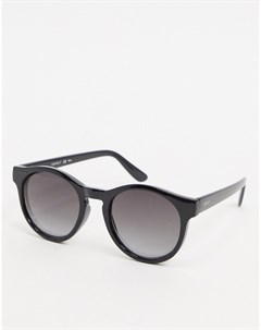 Круглые черные солнцезащитные очки Esprit