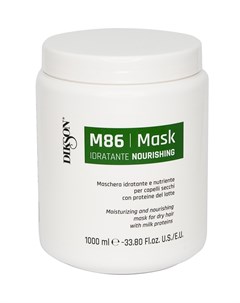 Маска увлажняющая и питательная с протеинами молока для сухих волос MASK NOURISHING M86 1000 мл Dikson