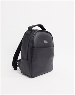 Черный рюкзак с логотипом Armani exchange