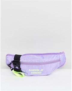 Лиловая сумка кошелек на пояс Haus by hoxton haus